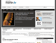 Tablet Screenshot of gonzalomartin.tv